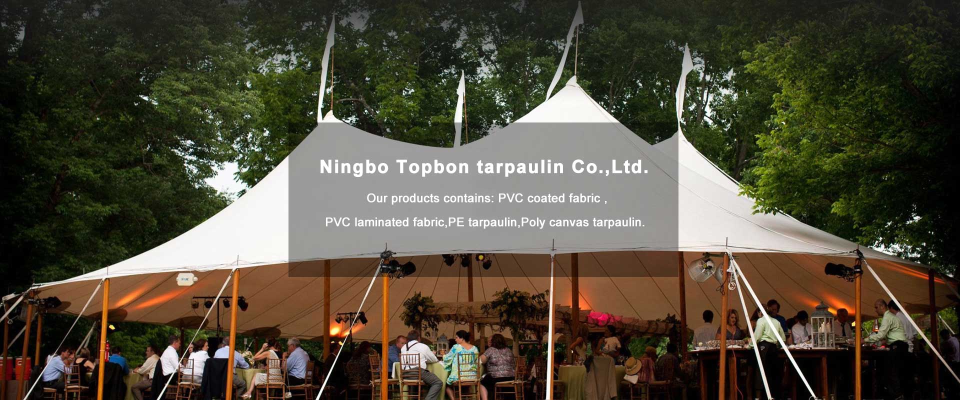 Ningbo Topbon tarpaulin Co.,Ltd.